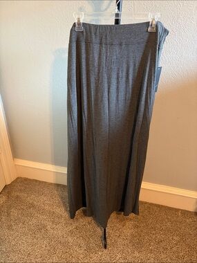 NWT gnw Gray Maxi Skirt